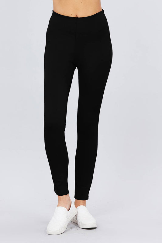 Waist Elastic Band Ponte Pants - Absolute Fashion 2020