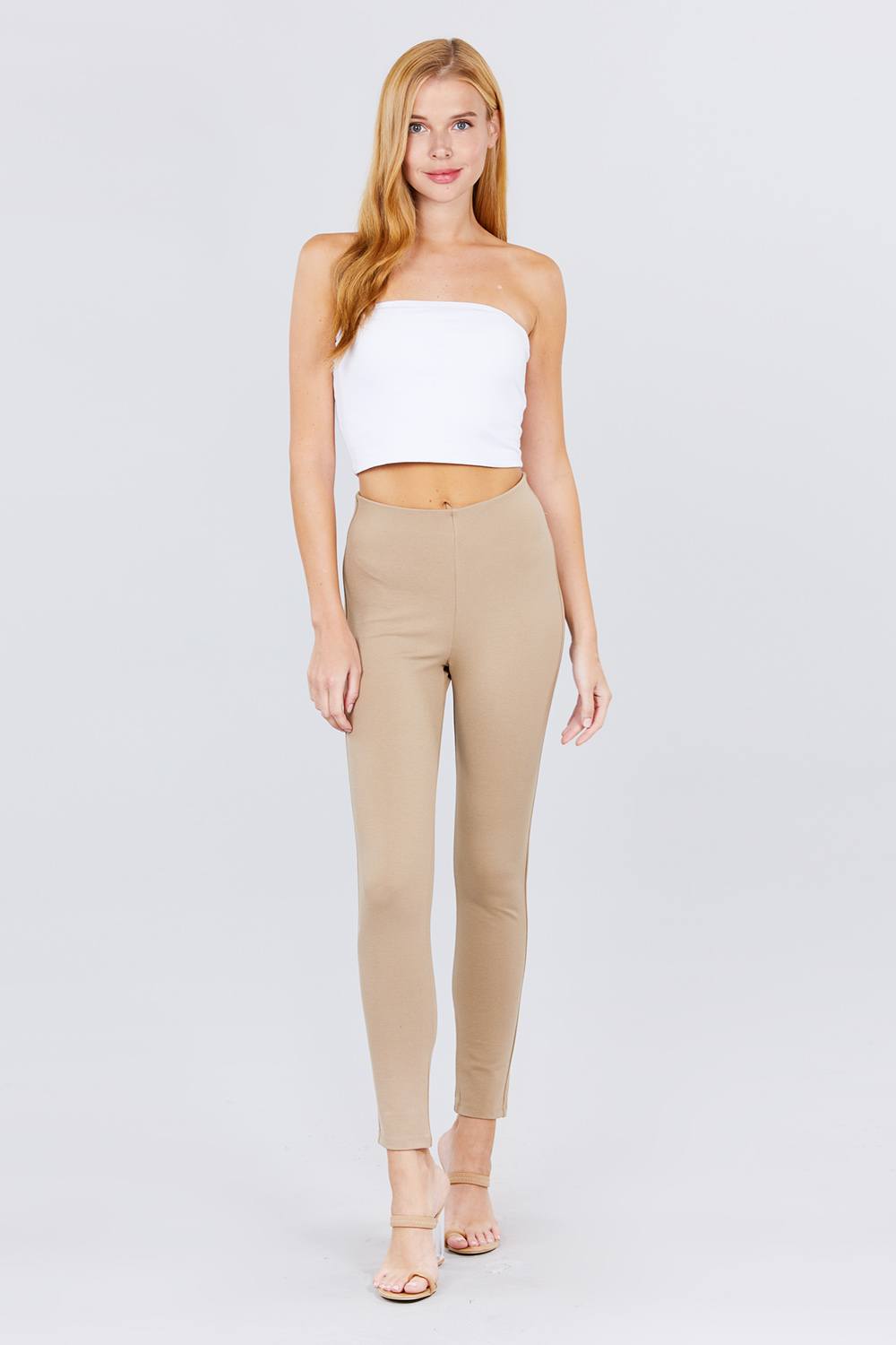 Waist Elastic Band Ponte Pants - Absolute Fashion 2020