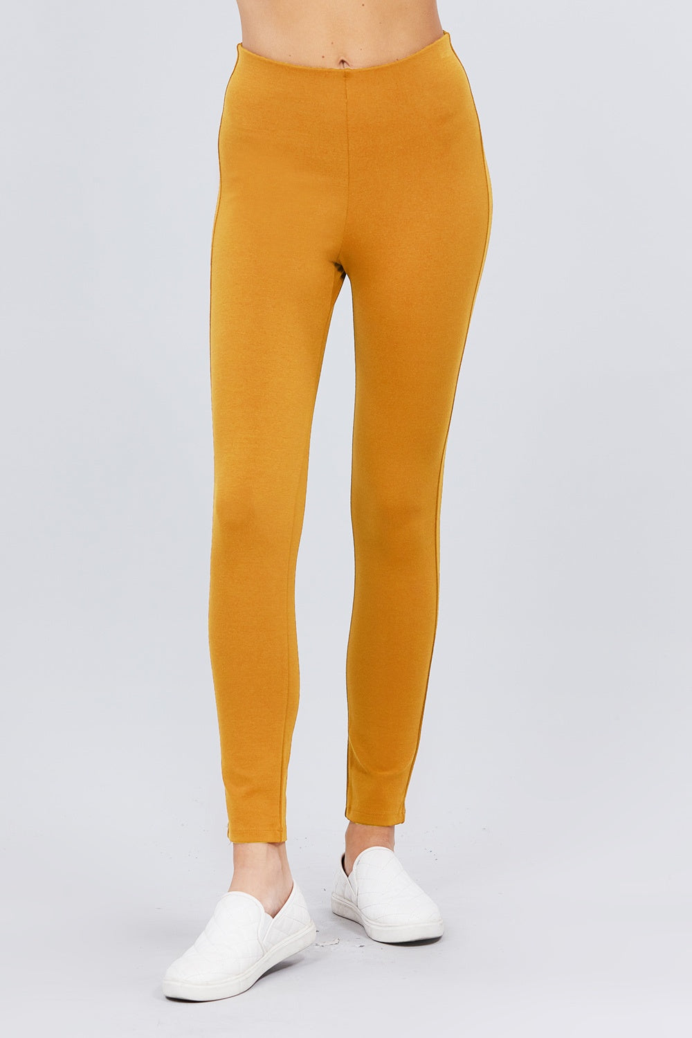 Waist Elastic Band Ponte Pants - Absolute Fashion 2020