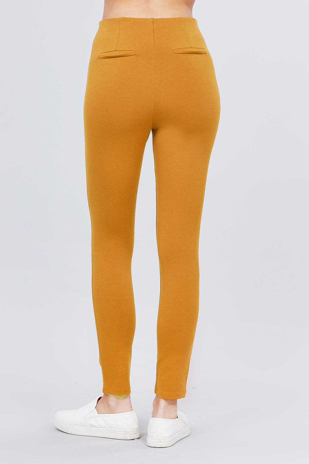 Waist Elastic Band Ponte Pants - Absolute Fashion 2020