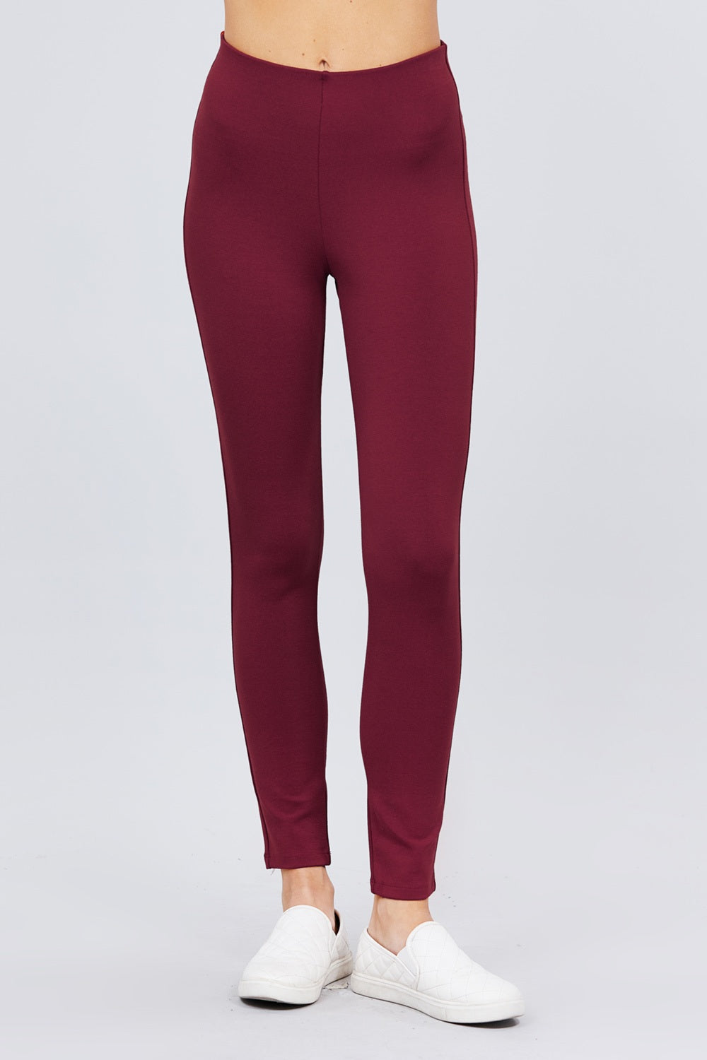 Waist Elastic Band Ponte Pants - Absolute Fashion 2020