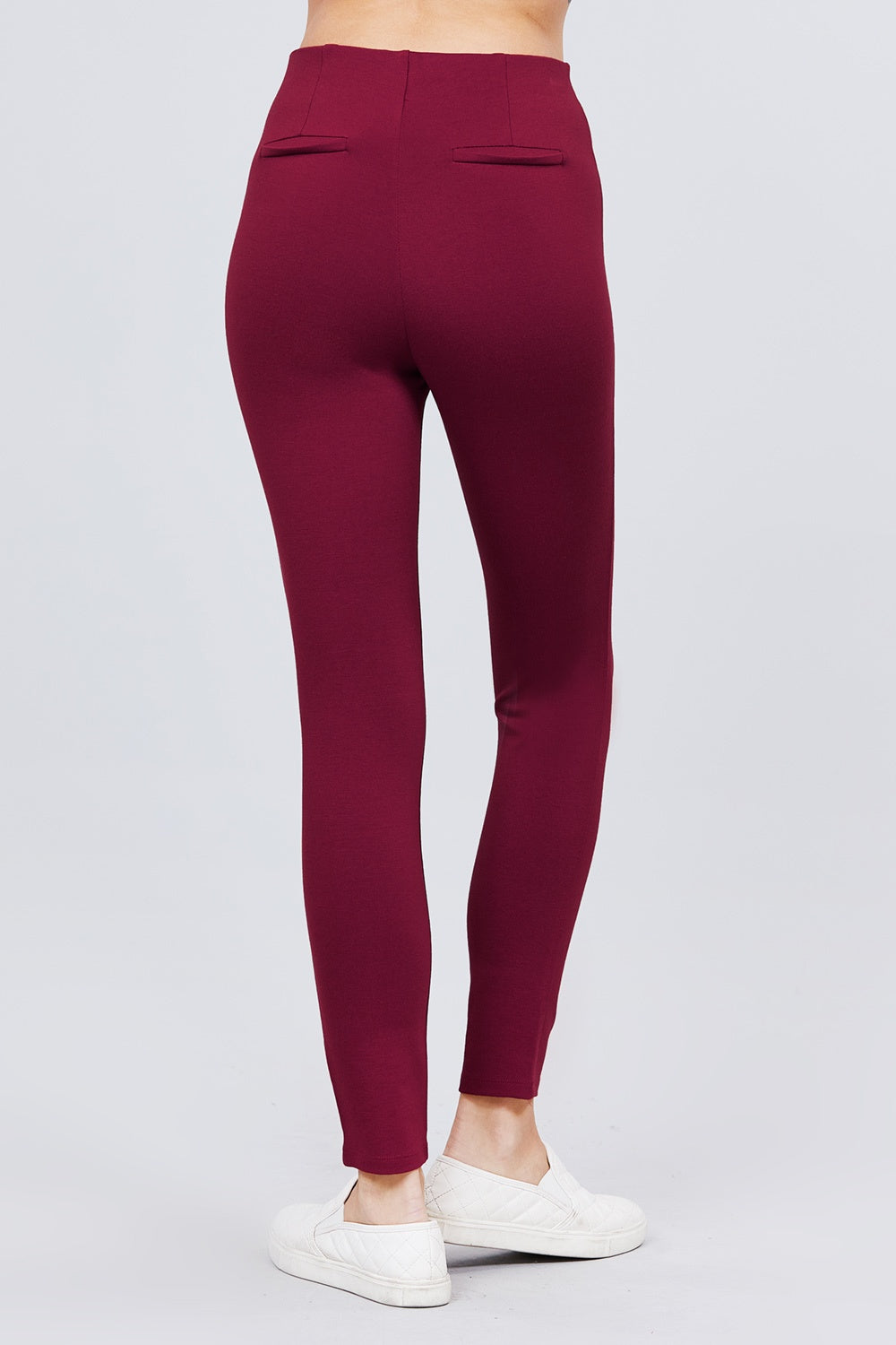 Waist Elastic Band Ponte Pants - Absolute Fashion 2020