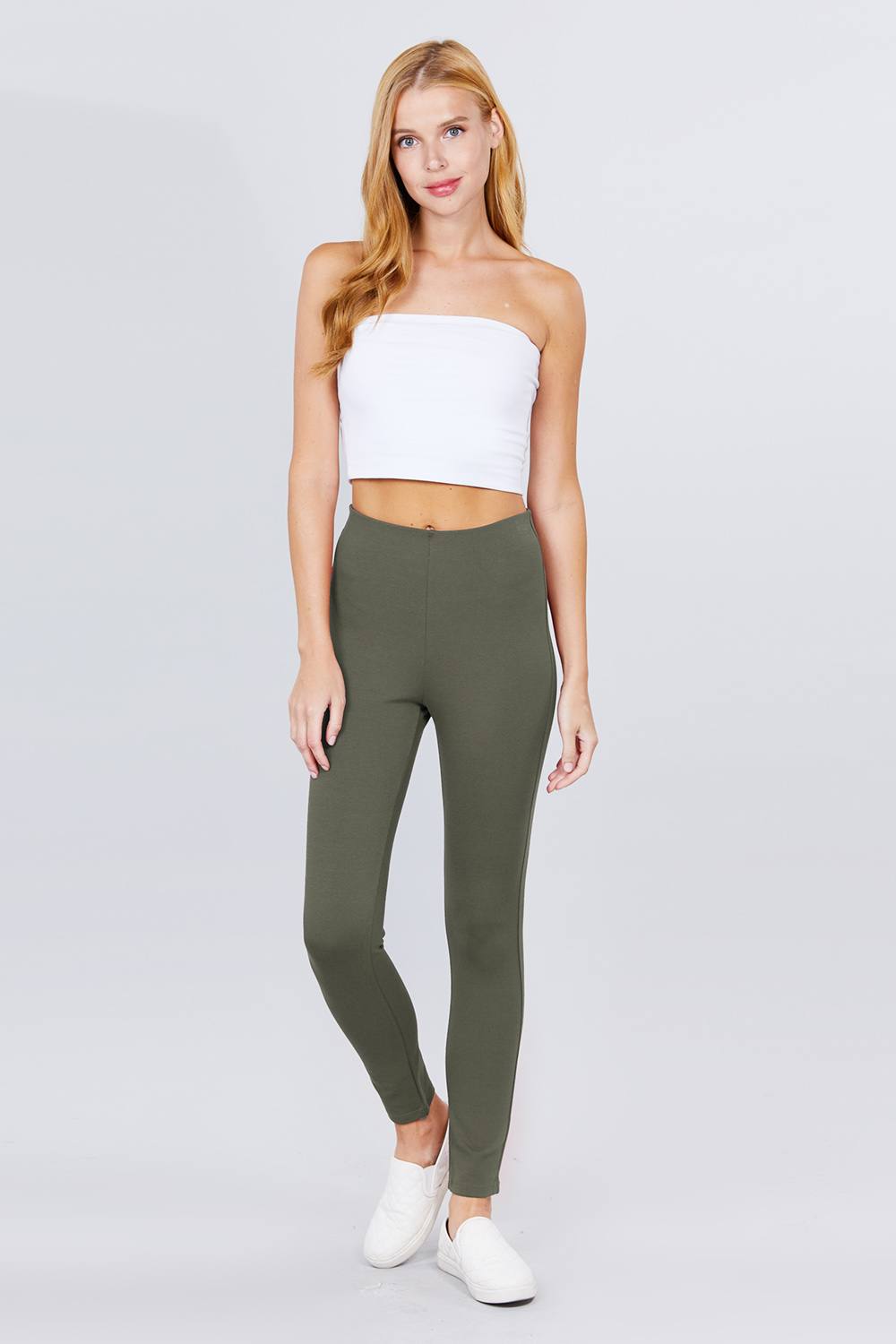 Waist Elastic Band Ponte Pants - Absolute Fashion 2020