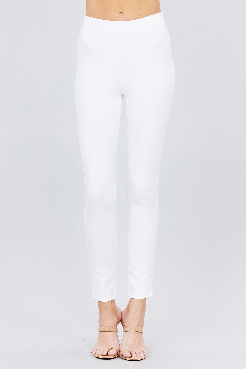 Waist Elastic Band Ponte Pants - Absolute Fashion 2020