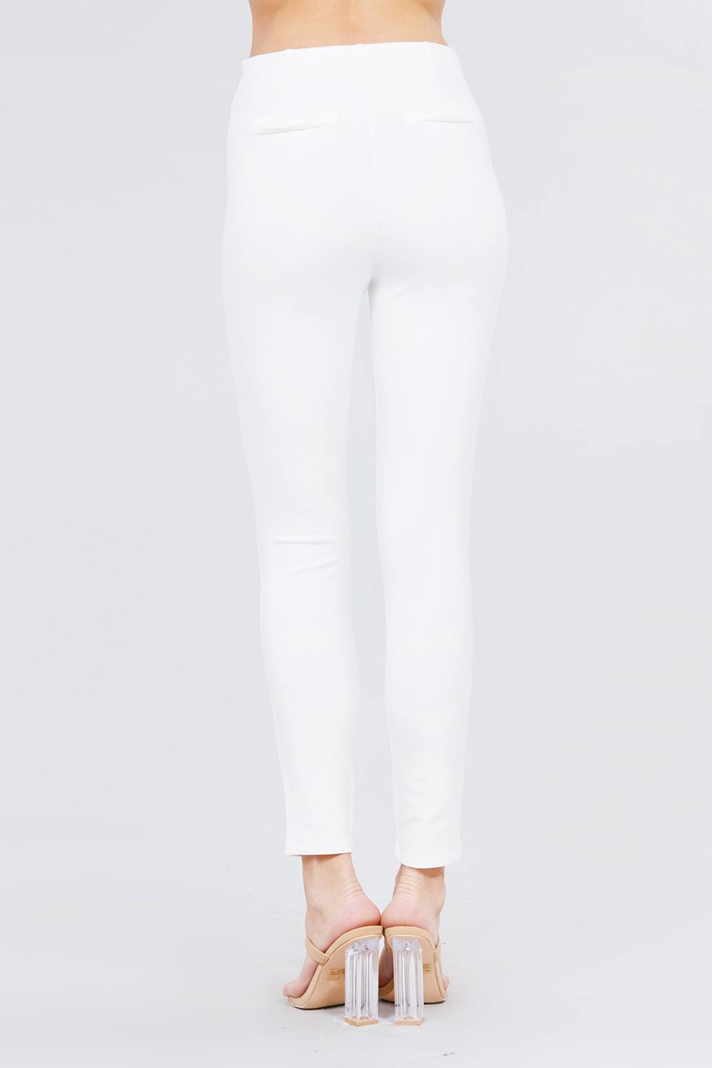 Waist Elastic Band Ponte Pants - Absolute Fashion 2020