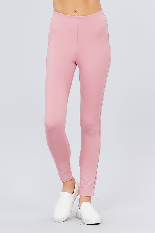 Waist Elastic Band Ponte Pants - Absolute Fashion 2020
