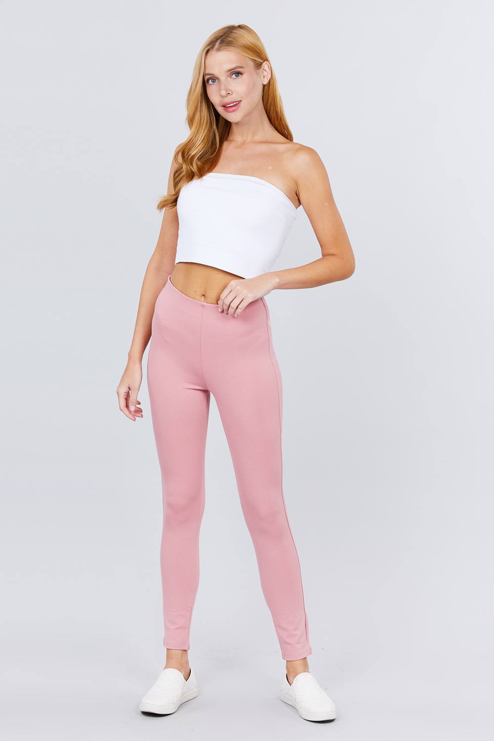 Waist Elastic Band Ponte Pants - Absolute Fashion 2020