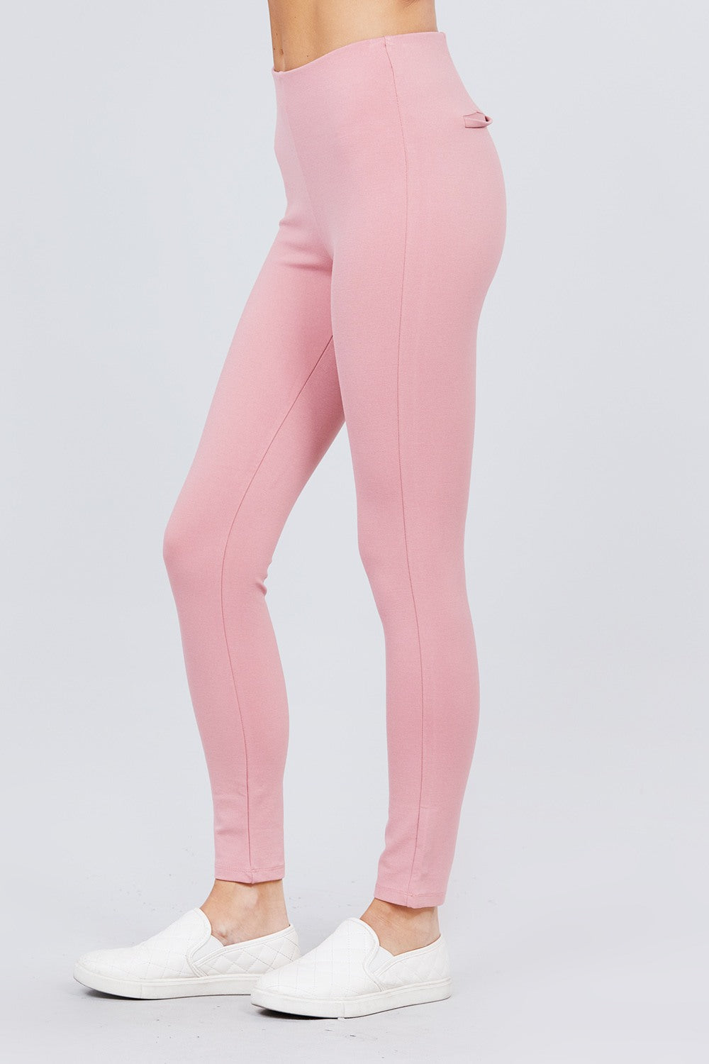 Waist Elastic Band Ponte Pants - Absolute Fashion 2020
