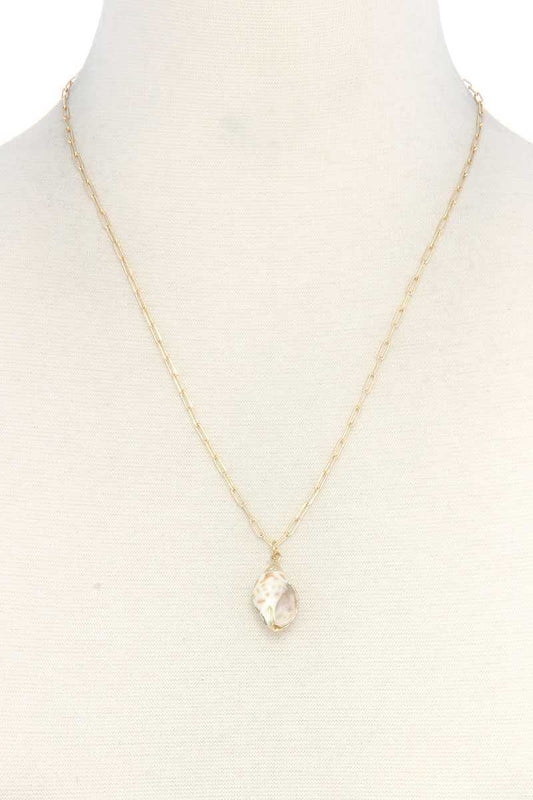 Shell Pendant Necklace - Absolute Fashion 2020