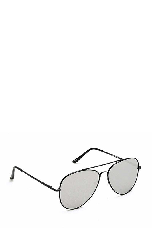 Trendy Black Framed Aviator Sunglasses - Absolute Fashion 2020