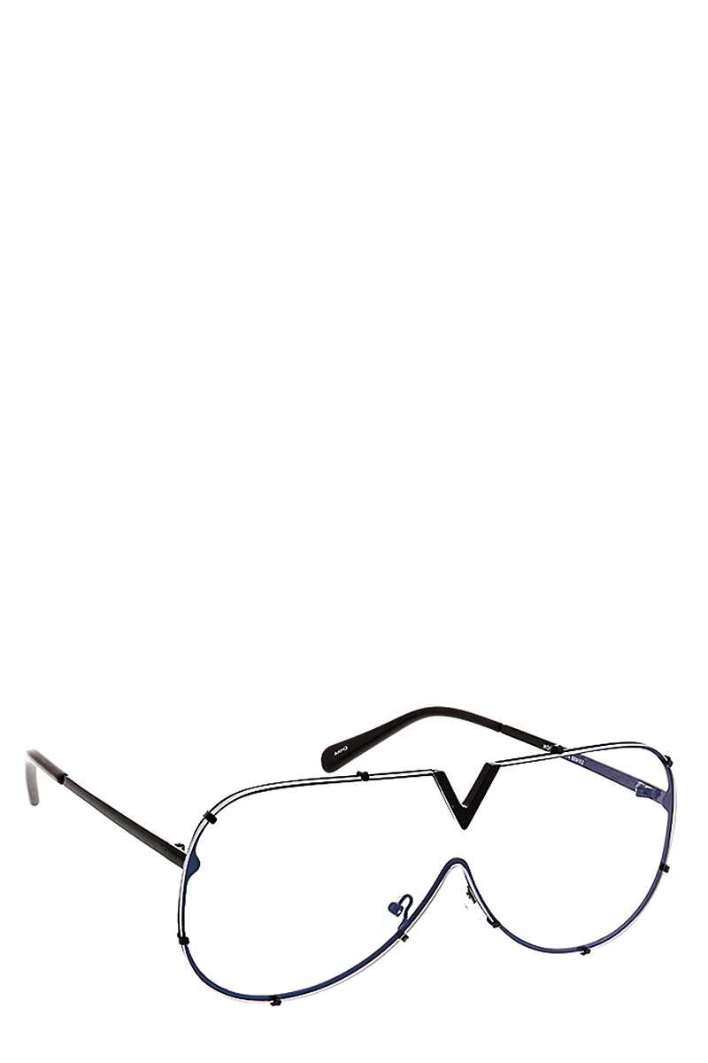 Fashion Clear Metal Sunglasses - Absolute Fashion 2020