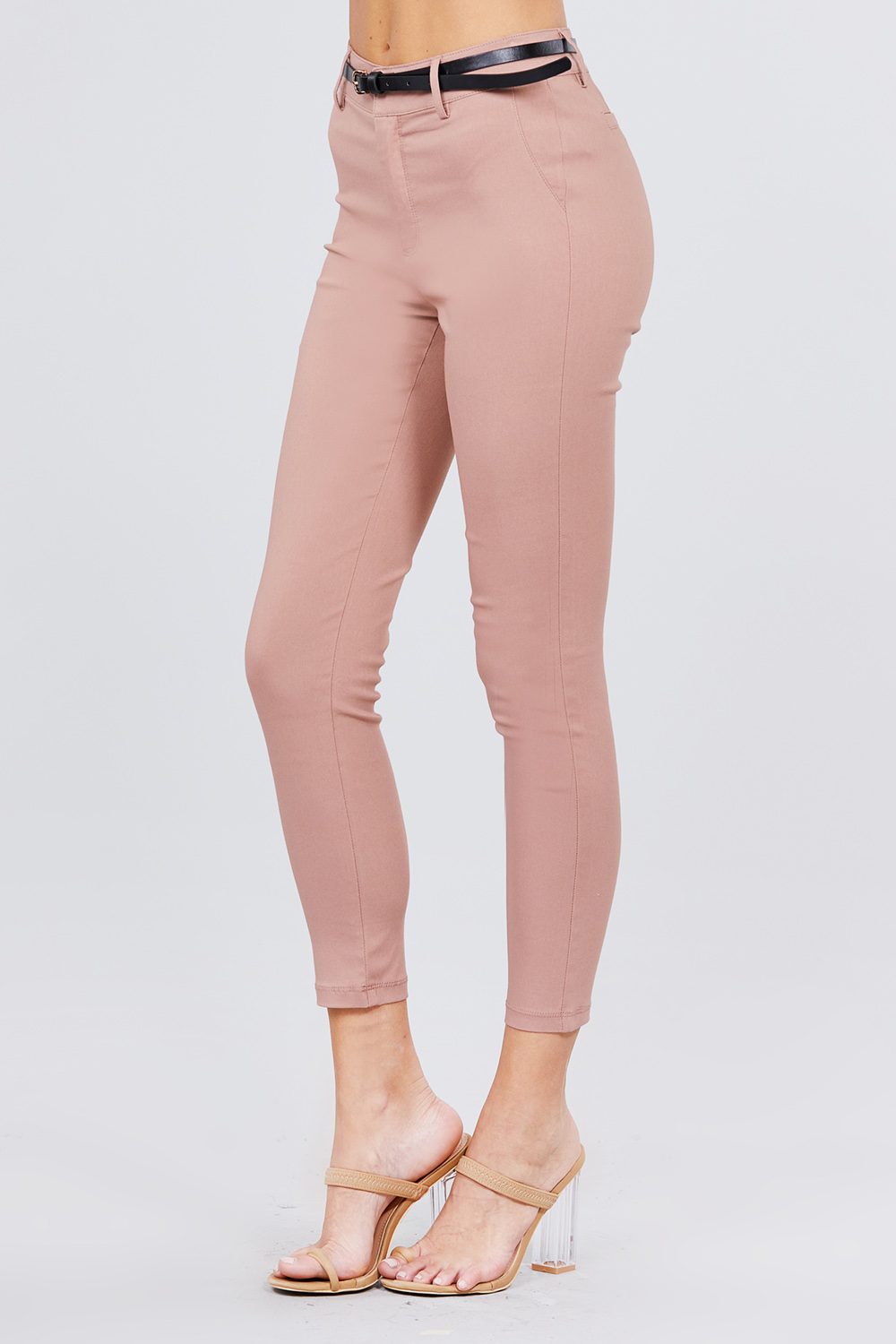 Bengaline Belted Pants - Absolute Fashion 2020