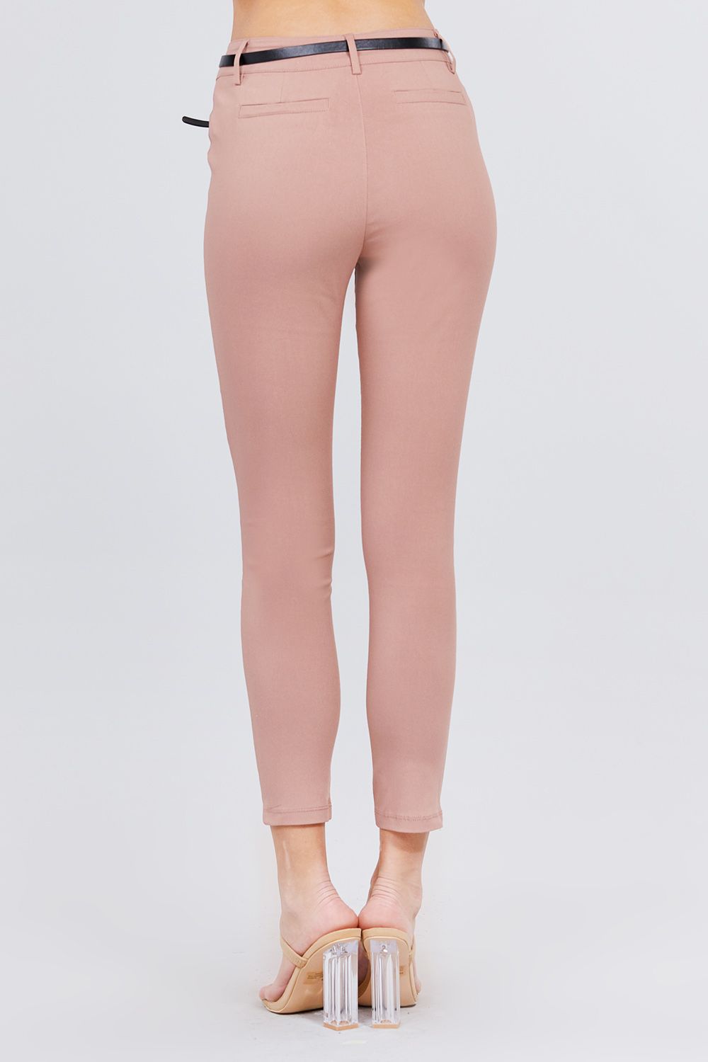 Bengaline Belted Pants - Absolute Fashion 2020