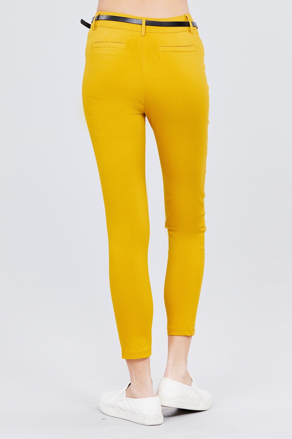 Bengaline Belted Pants - Absolute Fashion 2020