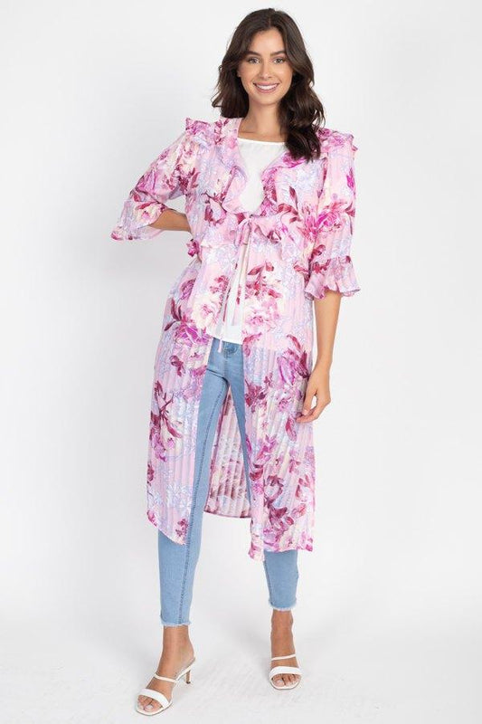 Ruffle Robe Cardigan - Absolute Fashion 2020
