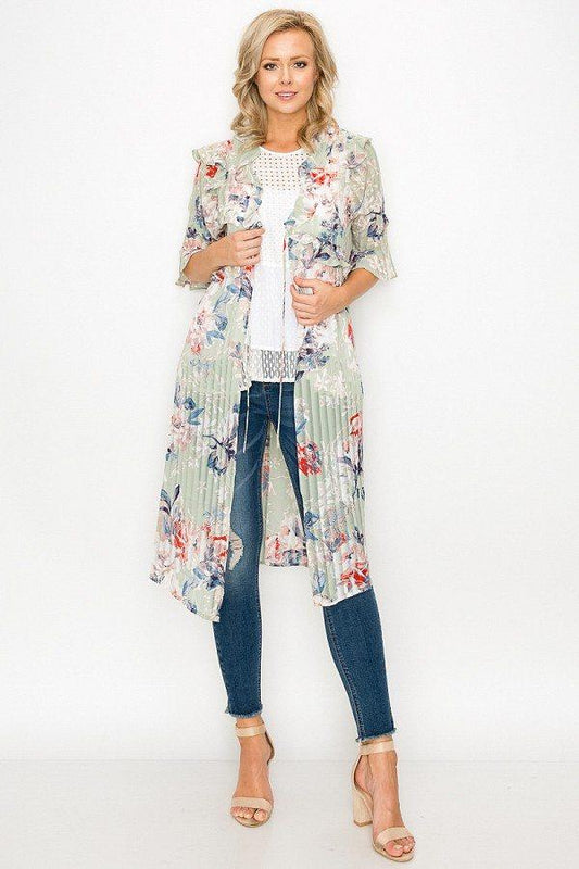 Ruffle Robe Cardigan - Absolute Fashion 2020