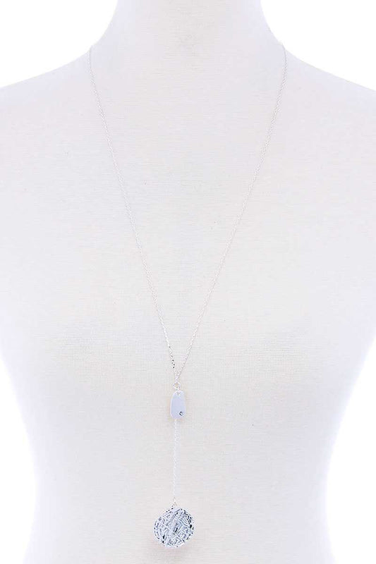 Fashion Y Chain Tin Necklace - Absolute Fashion 2020