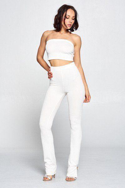 Tube Top And Pant Set - Absolute Fashion 2020