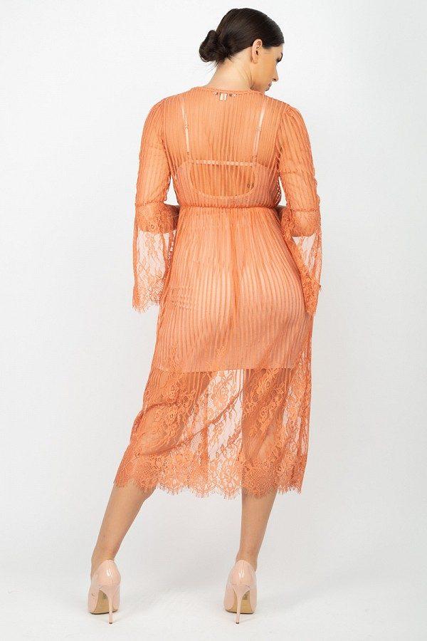 Stripe Mesh Cardigan - Absolute Fashion 2020