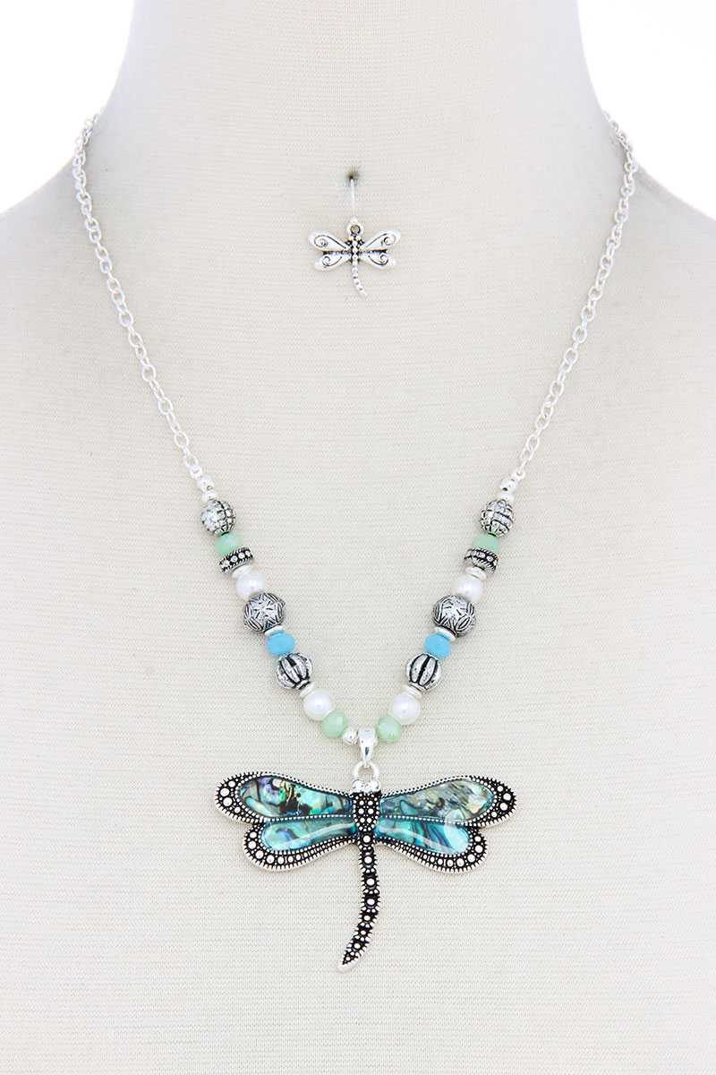 Dragonfly Pendant Necklace - Absolute Fashion 2020