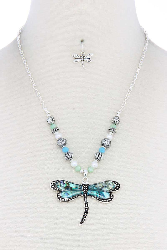 Dragonfly Pendant Necklace - Absolute Fashion 2020