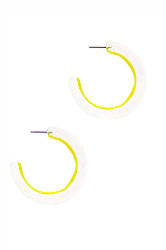 Chic Transparent Hoop Earring - Absolute Fashion 2020