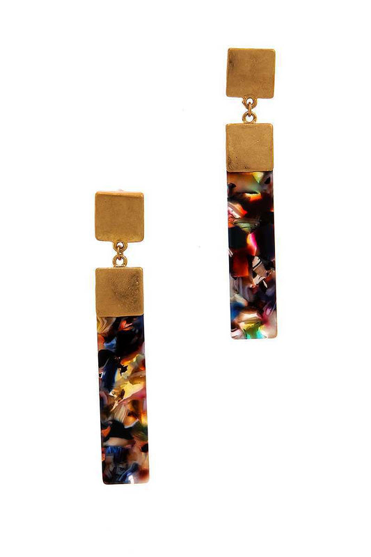 Chic Rectangle Drop Earring - Absolute Fashion 2020