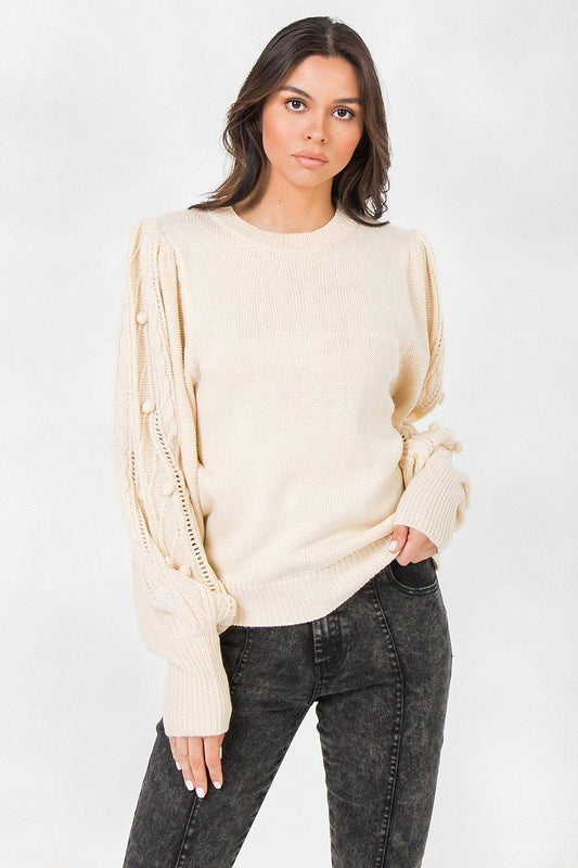 A Sweater Featuring Round Neckline - Absolute Fashion 2020