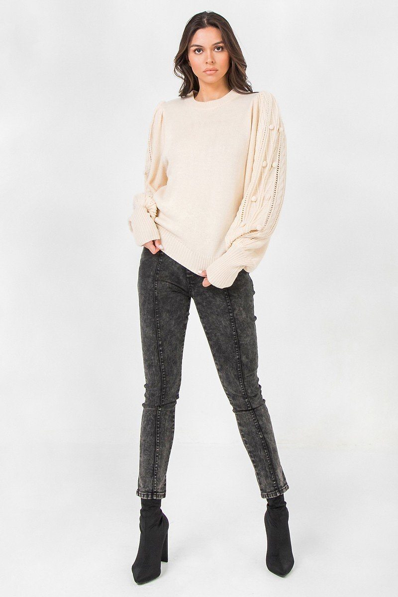 A Sweater Featuring Round Neckline - Absolute Fashion 2020
