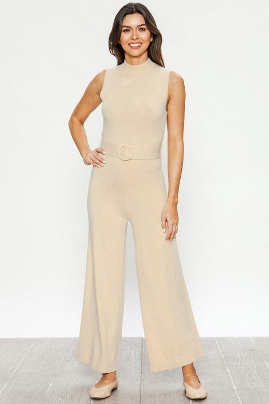 A Sweater Solid Jumpsuit - Absolute Fashion 2020