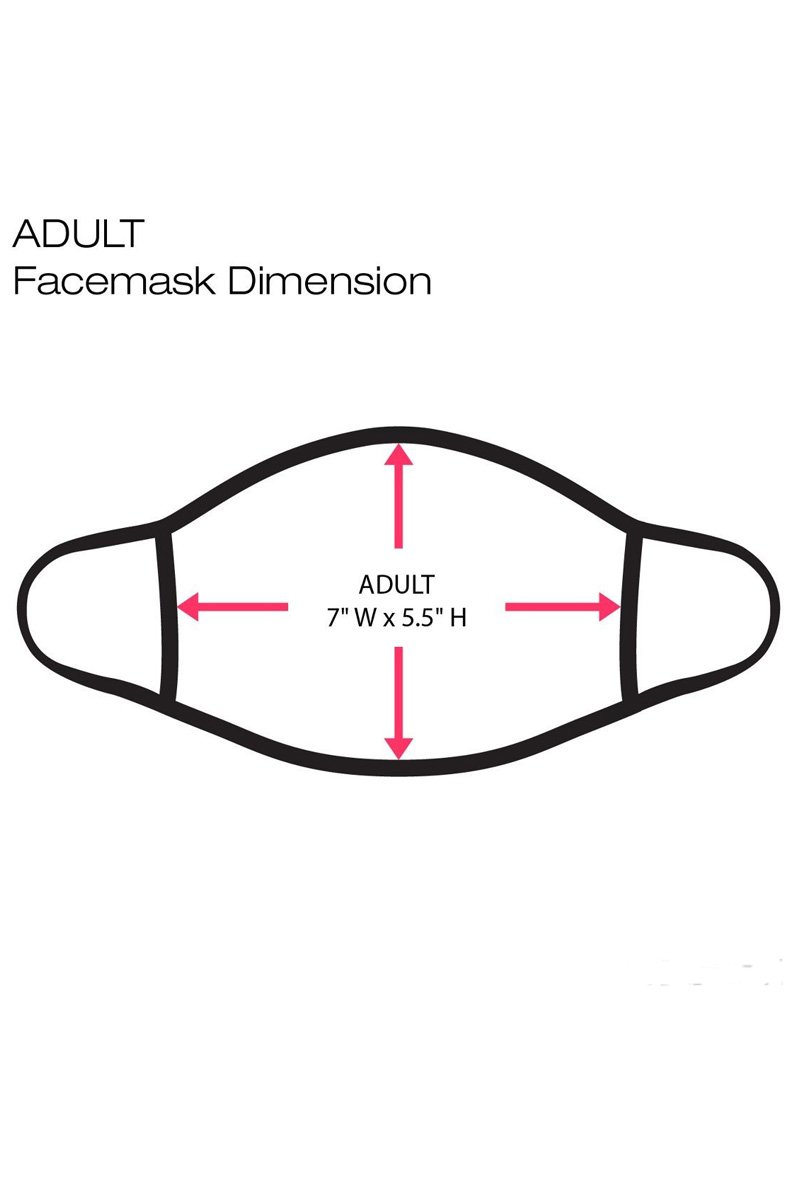 Graphic Printed Face Mask Unisex Adult - Absolute Fashion 2020