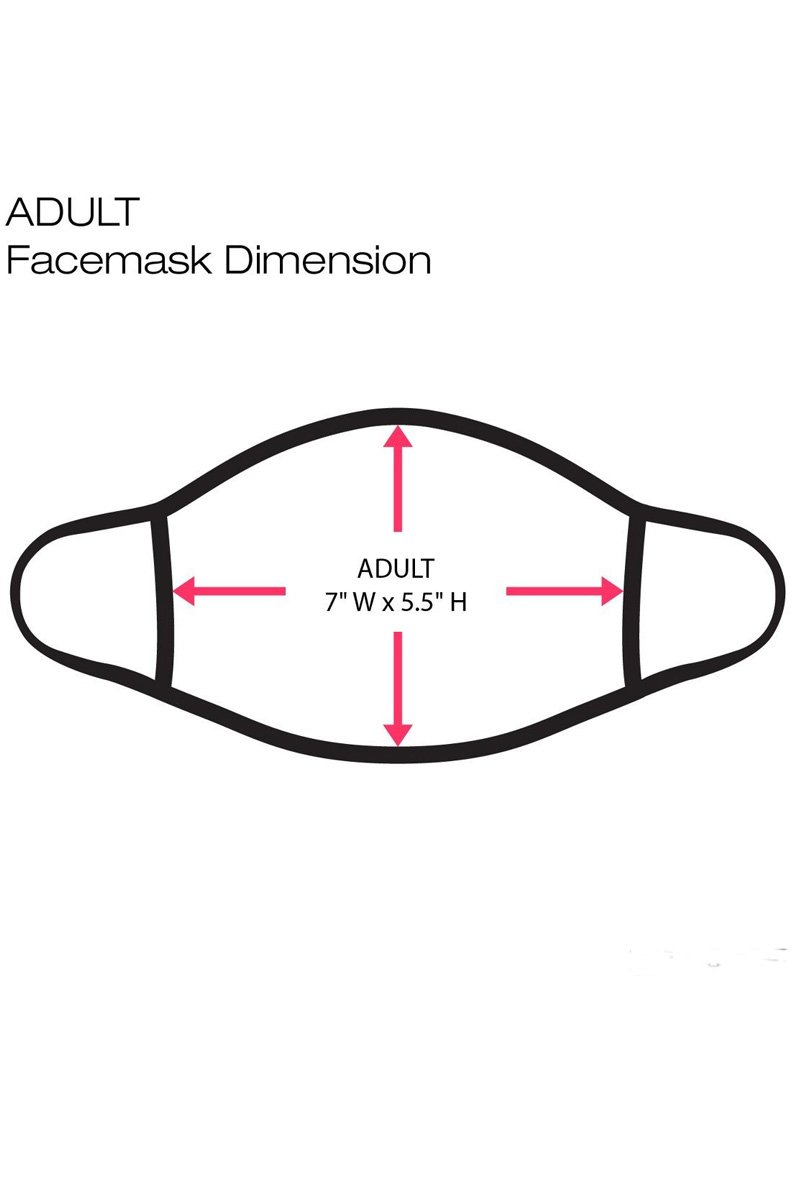 Graphic Printed Face Mask Unisex Adult - Absolute Fashion 2020