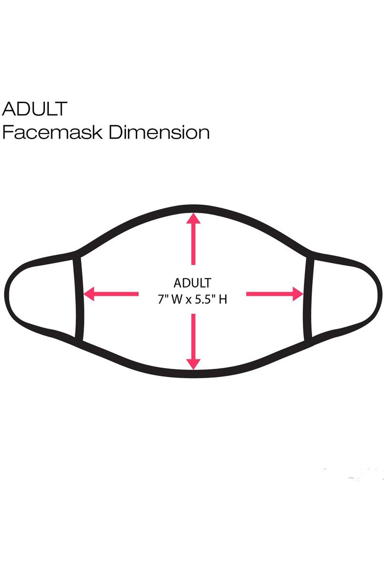 Graphic Printed Face Mask Unisex Adult - Absolute Fashion 2020