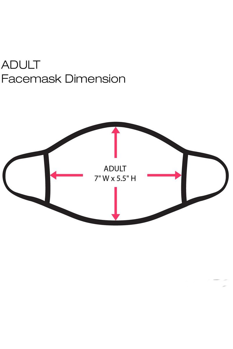 Graphic Printed Face Mask Unisex Adult - Absolute Fashion 2020