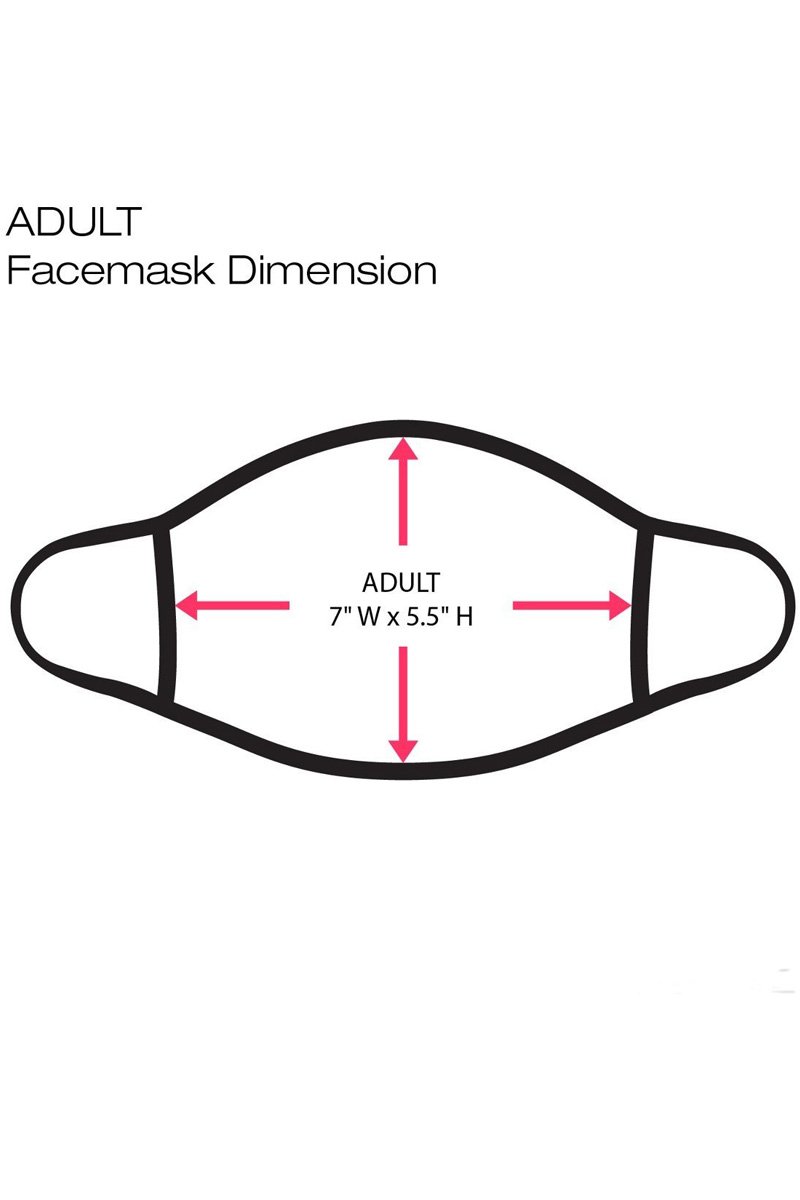 Graphic Printed Face Mask Unisex Adult - Absolute Fashion 2020