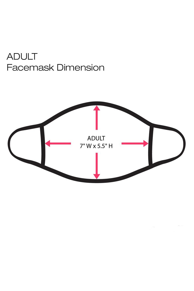 Graphic Printed Face Mask Unisex Adult - Absolute Fashion 2020