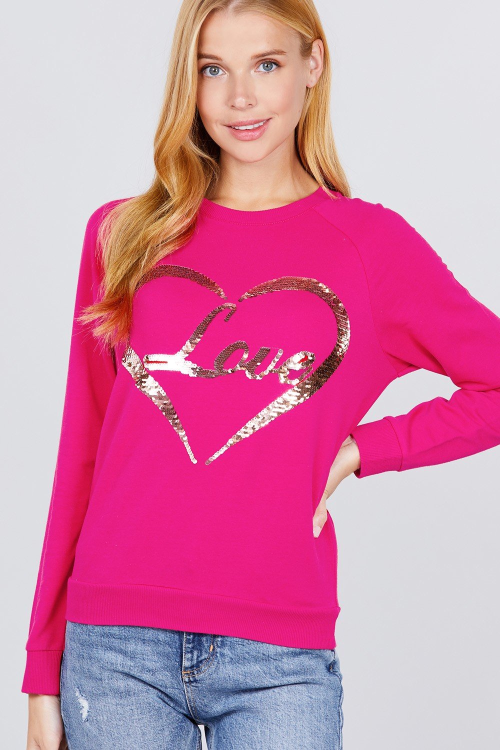 Love Sequins Pullover - Absolute Fashion 2020