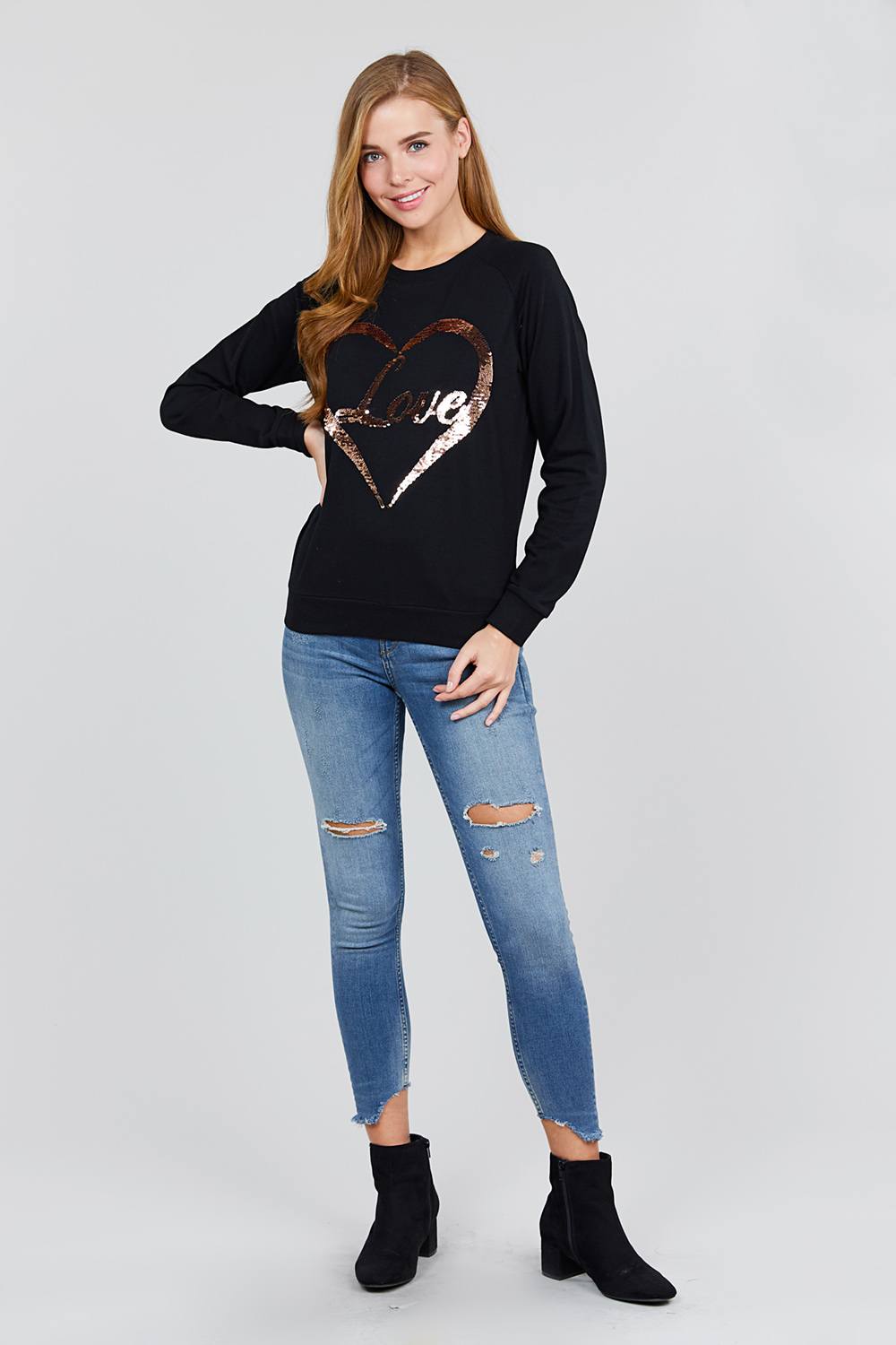 Love Sequins Pullover - Absolute Fashion 2020