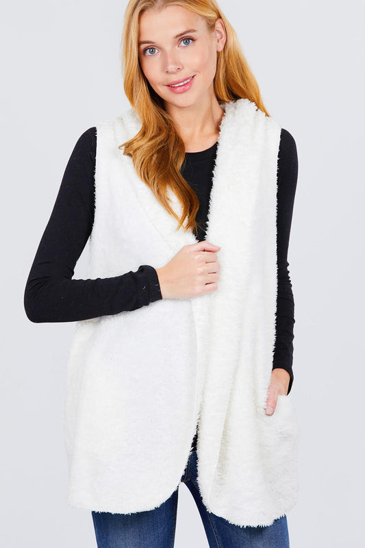Faux Fur Fluffy Vest - Absolute Fashion 2020