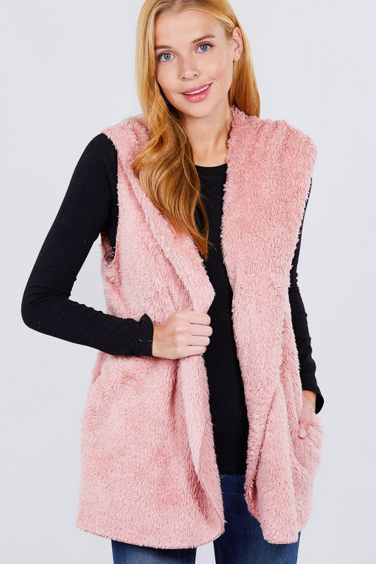 Faux Fur Fluffy Vest - Absolute Fashion 2020