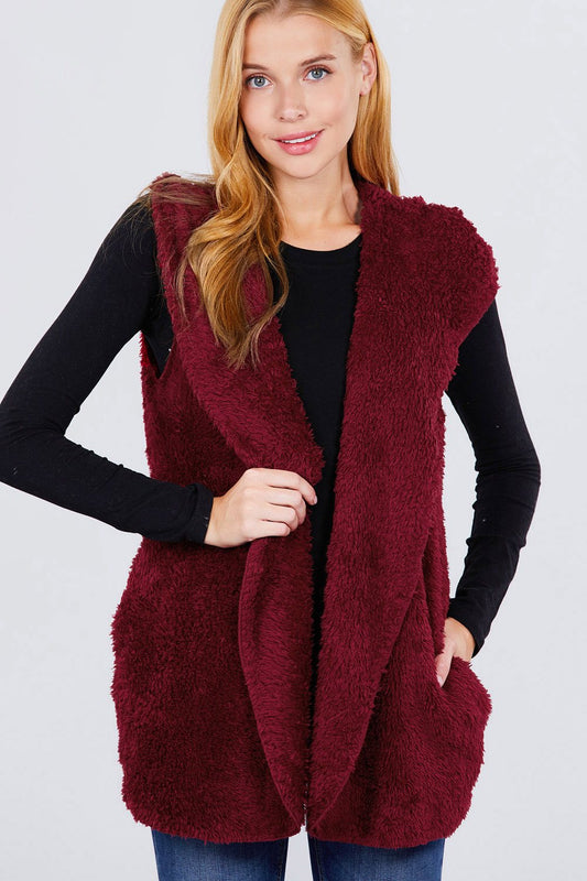 Faux Fur Fluffy Vest - Absolute Fashion 2020