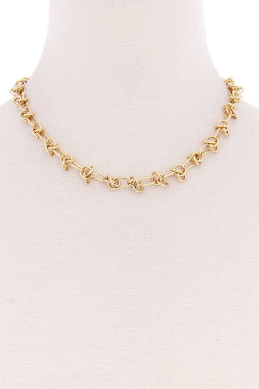 Unique Metal Single Chain Necklace - Absolute Fashion 2020