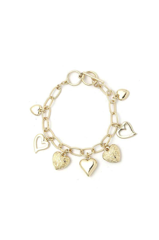 Fashion Multi Heart Bracelet - Absolute Fashion 2020