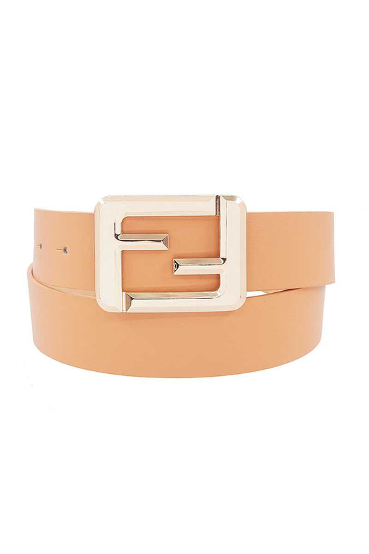 Fashion Square Letter Buckle Belt - Absolute Fashion 2020