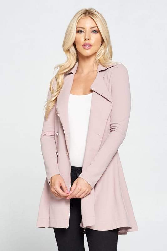 Double Breasted Flare Blazer Dress - Absolute Fashion 2020