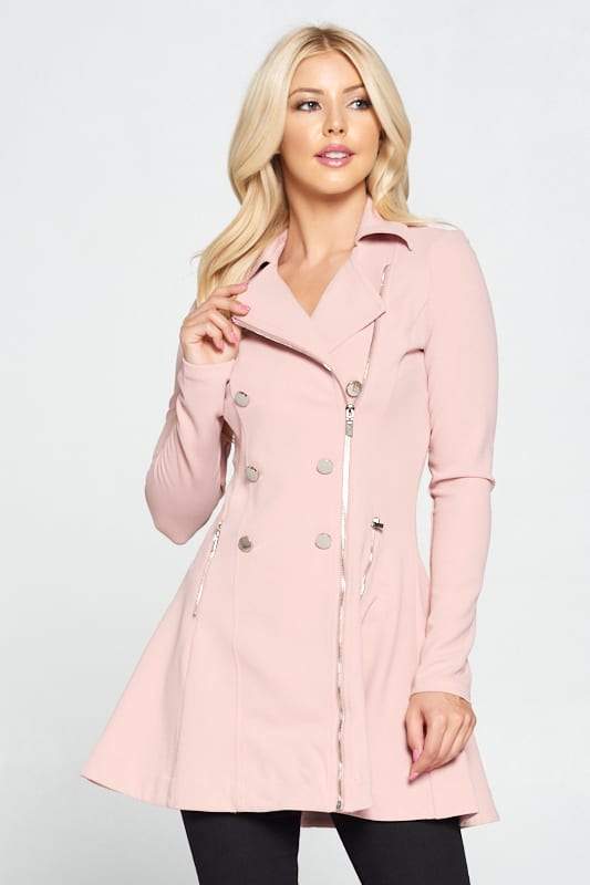 Double Breasted Flare Blazer Dress - Absolute Fashion 2020