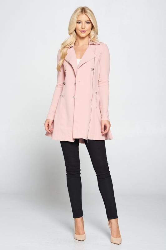 Double Breasted Flare Blazer Dress - Absolute Fashion 2020