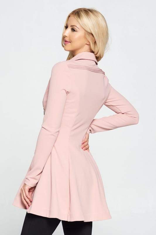 Double Breasted Flare Blazer Dress - Absolute Fashion 2020