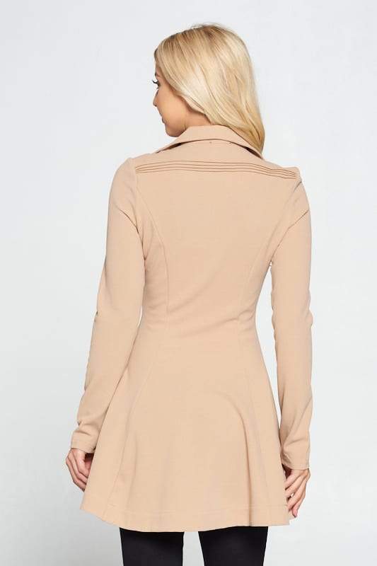 Double Breasted Flare Blazer Dress - Absolute Fashion 2020