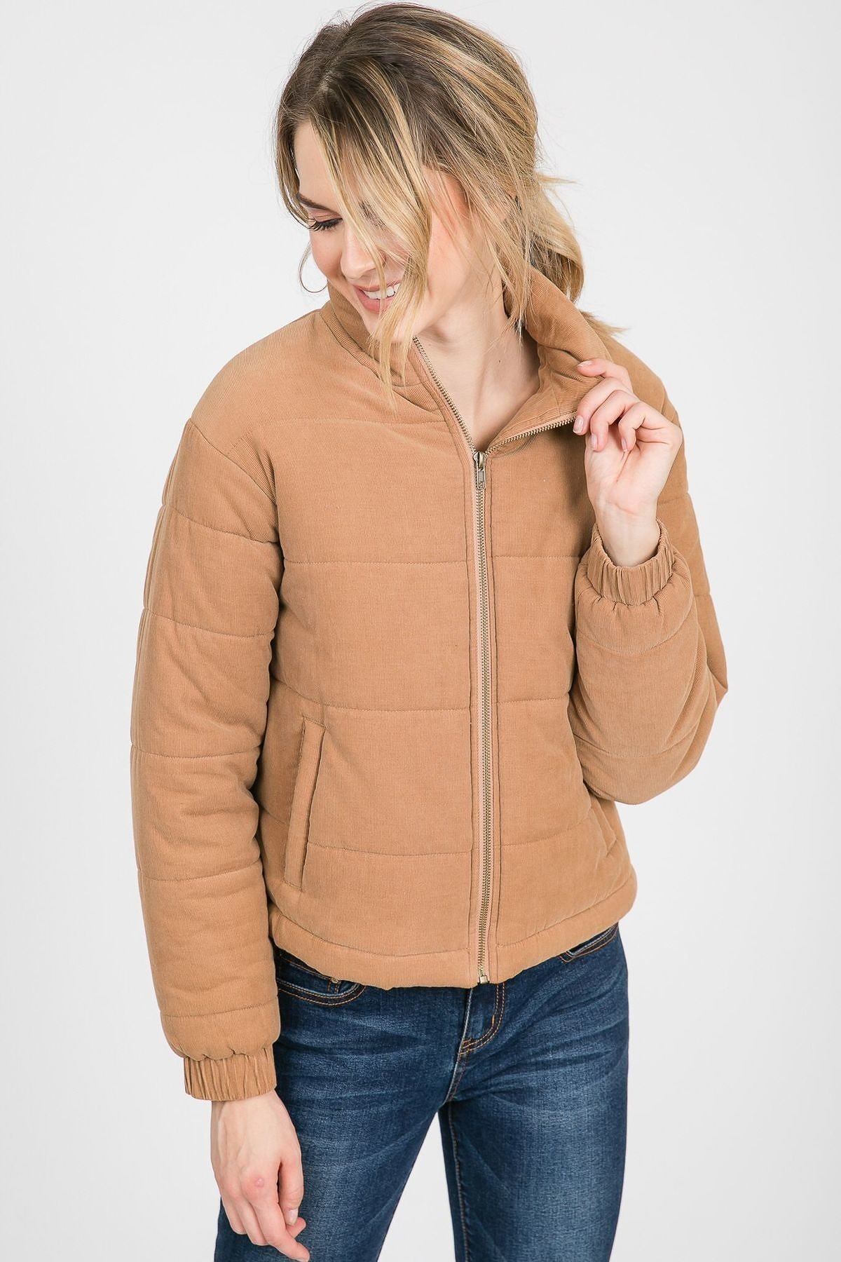 Puffy Long Sleeves Jacket - Absolute Fashion 2020